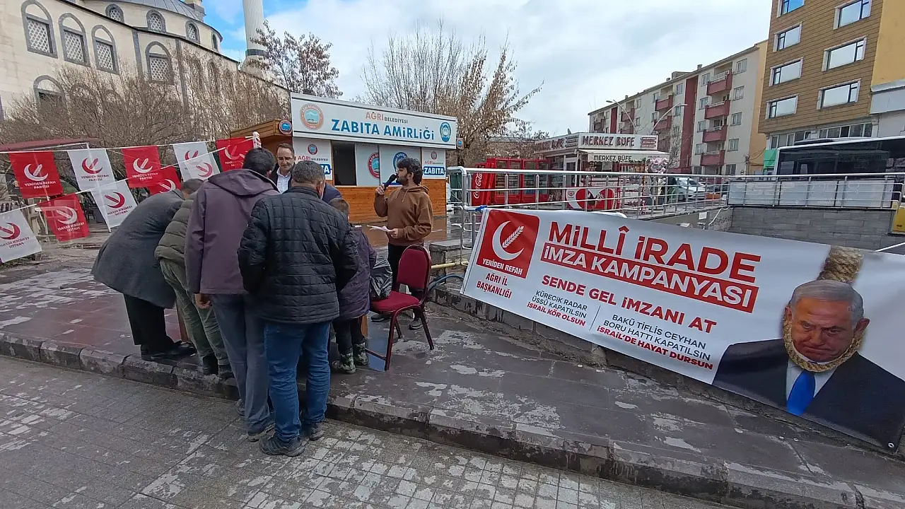 Yeniden Refah Partisi’nden Kürecik İmzaları İçin Kampanya