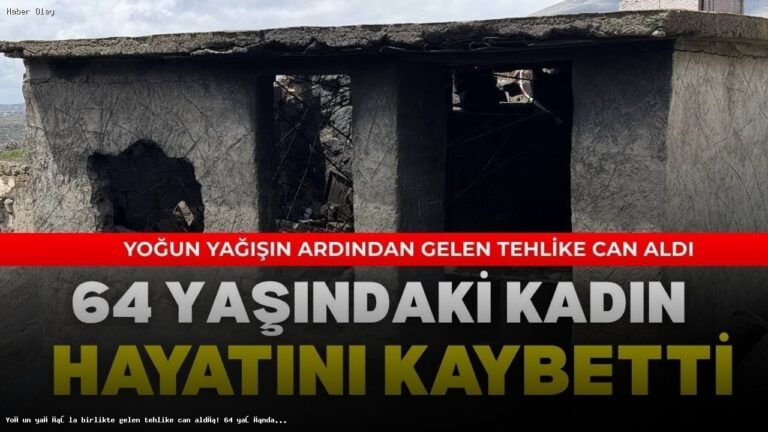 Nevşehir’de fırın çökmesi: 64 yaşındaki kadın hayatını kaybetti