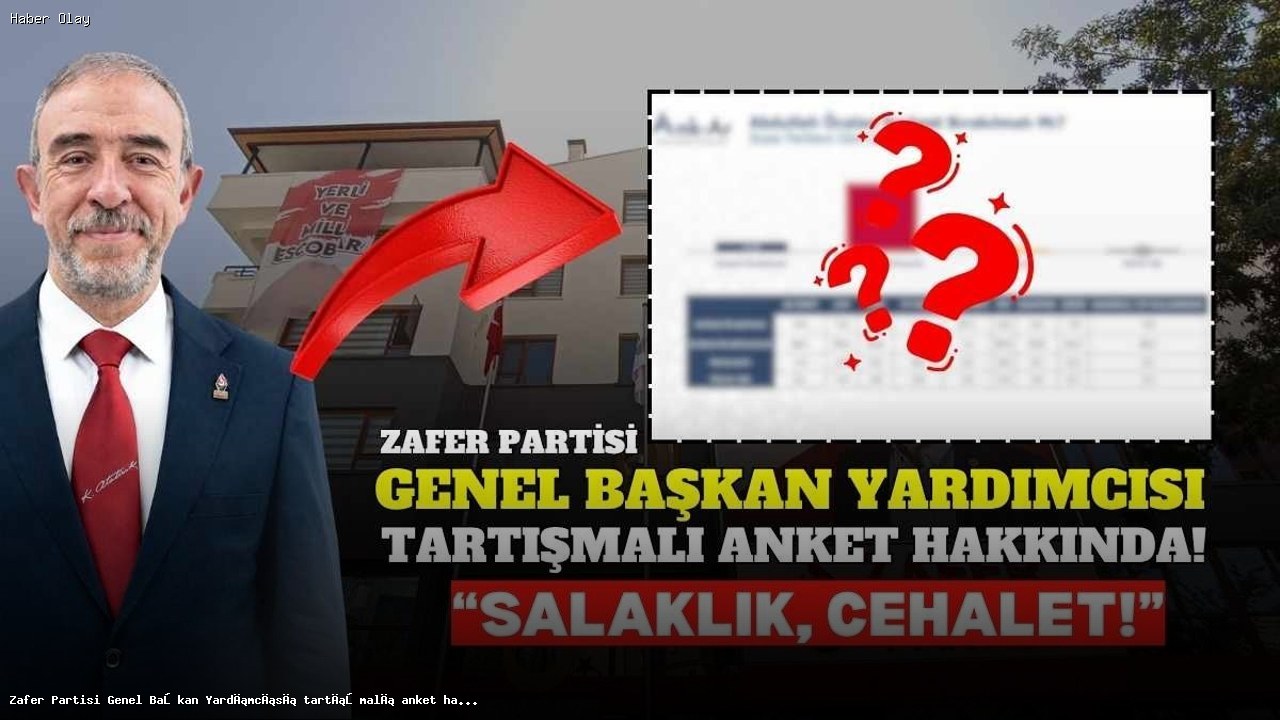 Zafer Partisi’nden anket tepkisi: ‘Salaklık ve cehalet’