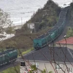 Zonguldak’ta Yük Treni Vagonları Ayrıldı, Seferler Durduruldu