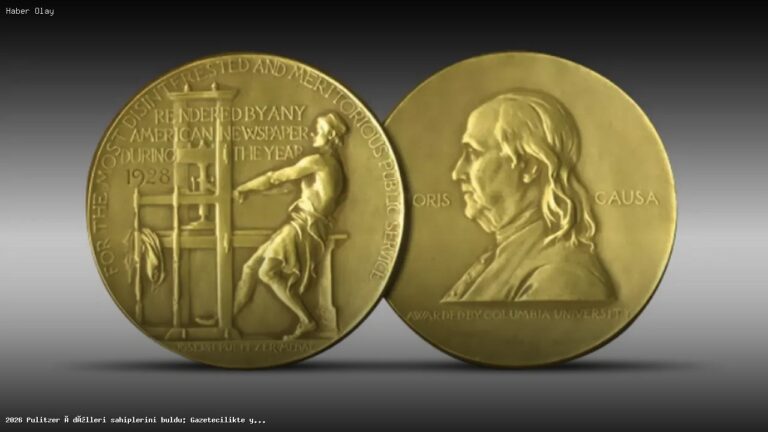 2026 Pulitzer Ödülleri: Yerel ve Küresel Habercilik Öne Çıktı