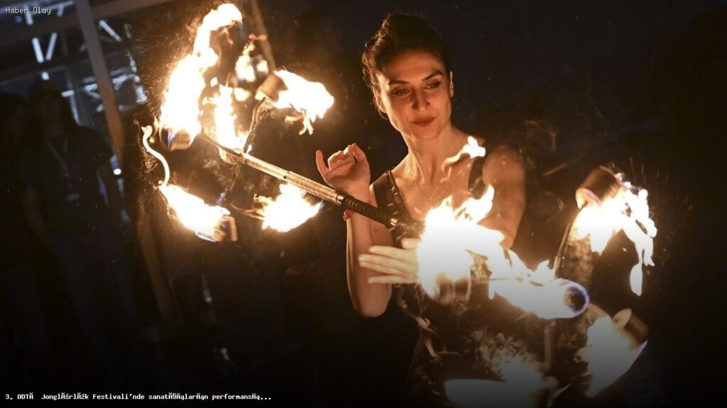 3. ODTÜ Jonglörlük Festivali’nde sanatçıların performansı beğeni topladı
