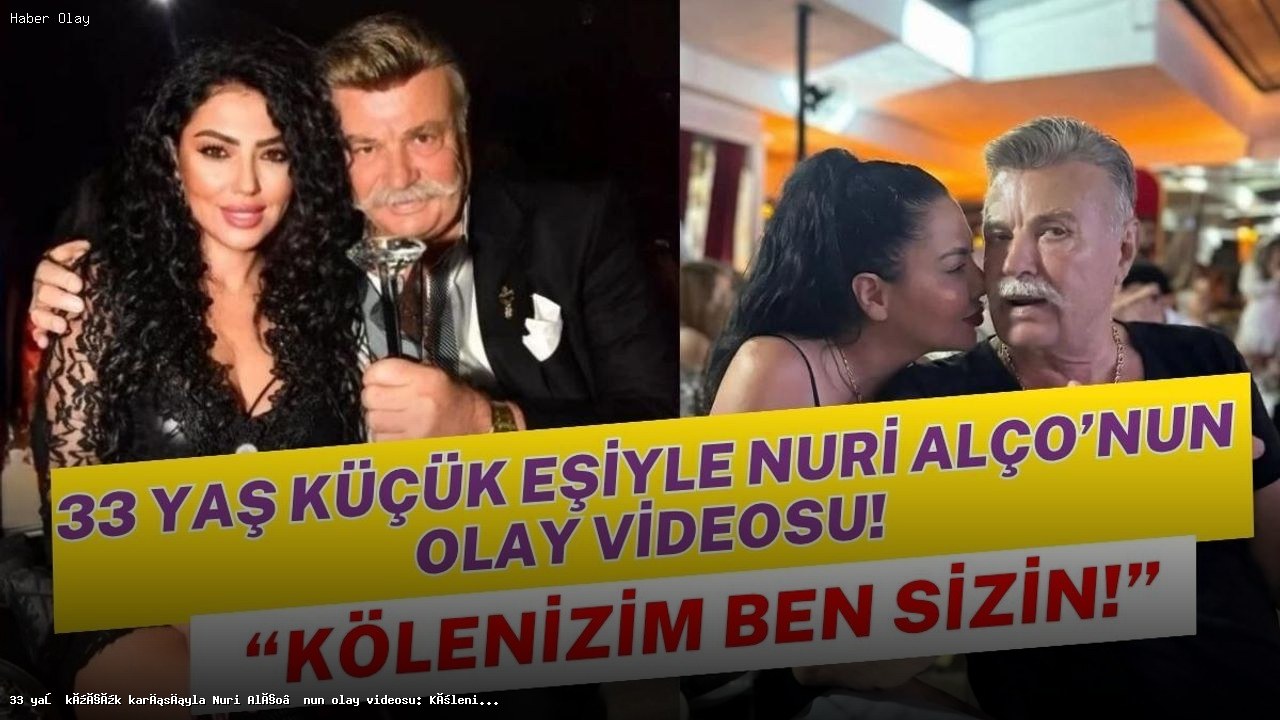 Nuri Alço ve Eşinin Viral Olay Videosu: Sosyal Medyada Yankı Uyandırdı