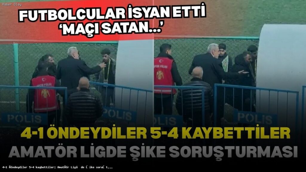Amatör Lig’de Şike İddiaları: Kurtalan Spor-Şırnak Petrol Maçı