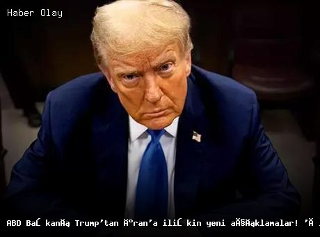 Trump’tan İran Açıklamaları: ‘Çin’e İhtiyacım Yok’