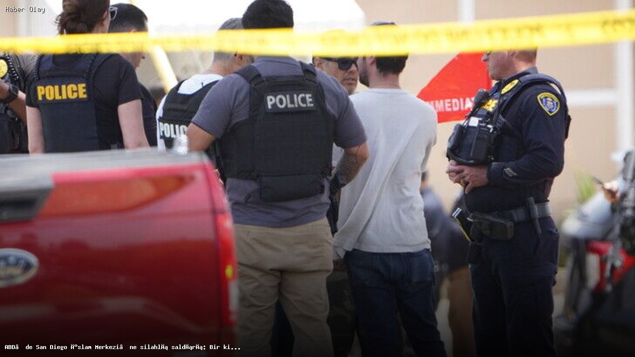 ABD’de San Diego İslam Merkezi’ne silahlı saldırı: Bir kişi hayatını kaybetti