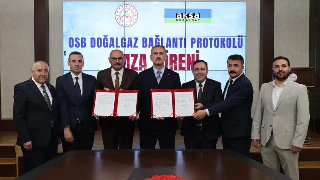 Ağrı OSB’ye Doğalgaz Bağlantısı: Yeni Dönem Başladı