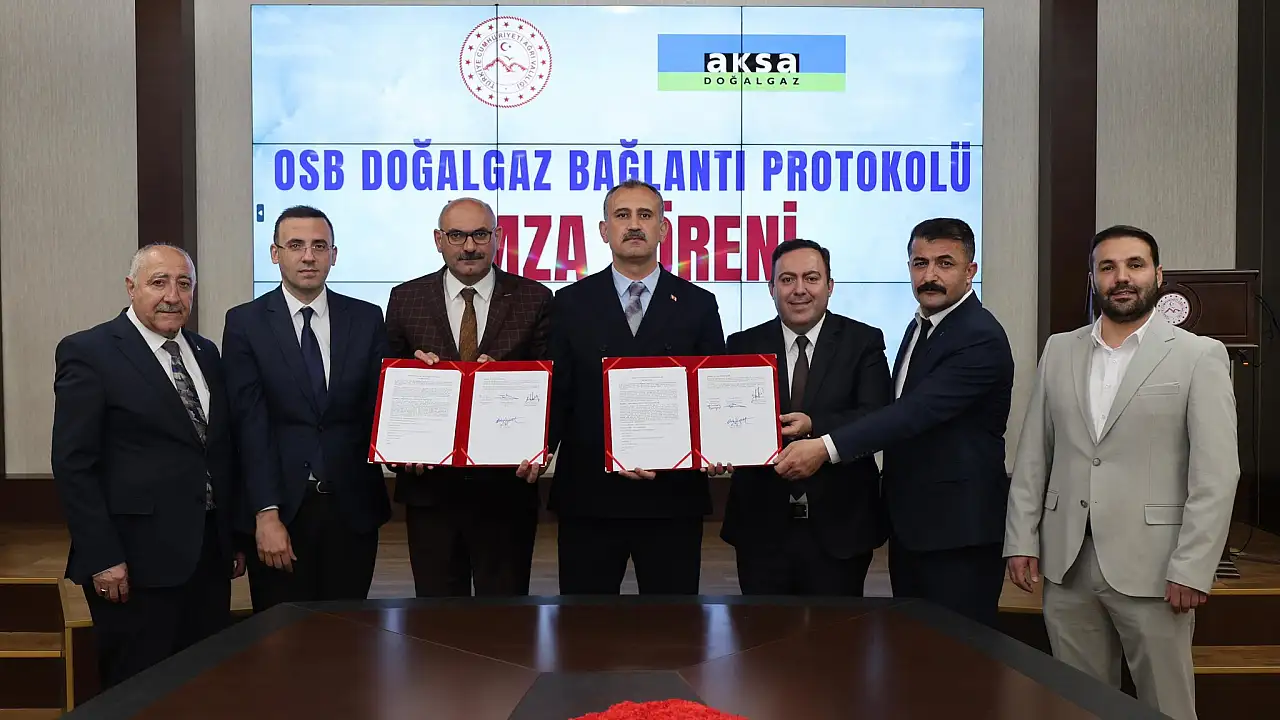 Ağrı OSB’ye Doğalgaz Bağlantısı: Yeni Dönem Başladı