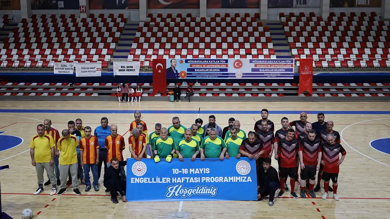 Ağrı’da Engelliler Futbol Turnuvası ile Farkındalık Oluşturuldu