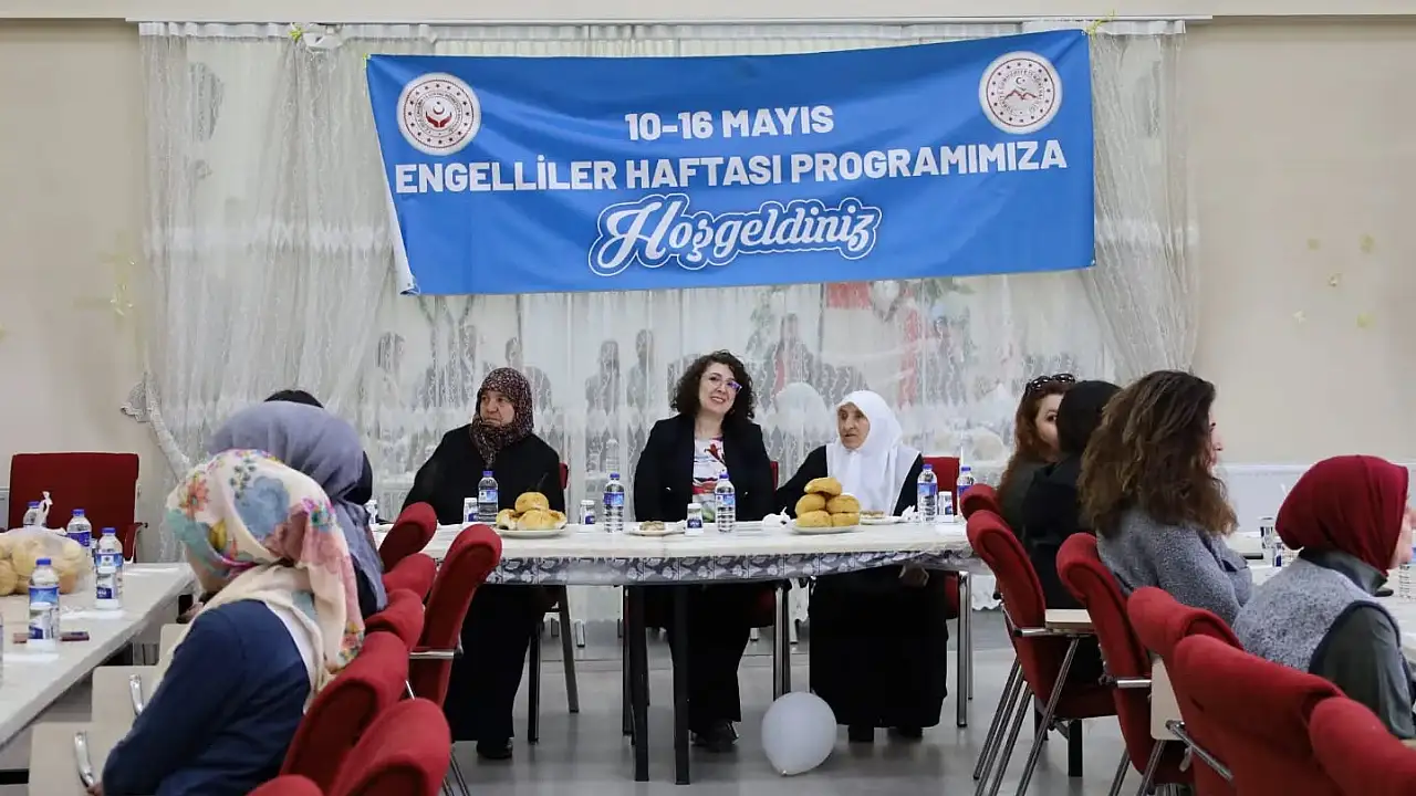 Ağrı’da Engelliler Haftası’nda özel bireyler yalnız bırakılmadı