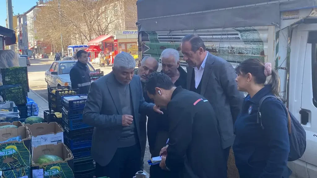 Ağrı’da Kaldırım İşgallerine Karşı Denetim Süreci Başladı