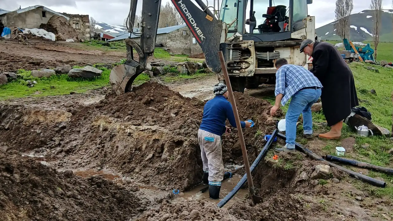 Ağrı’da Su Arızasına Anında Müdahale