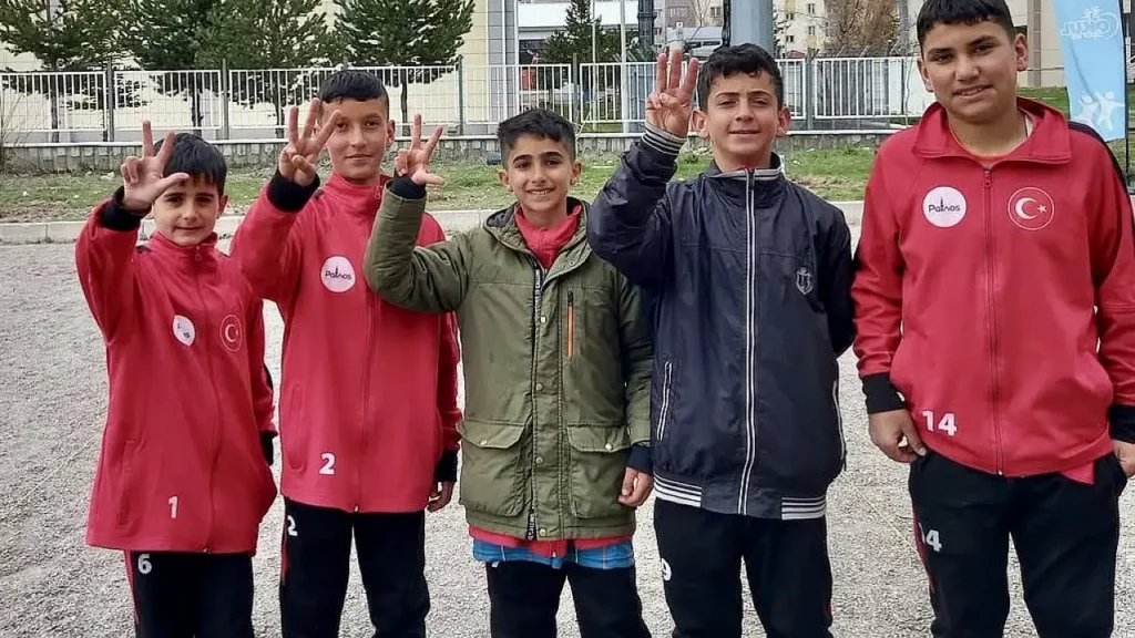 Ağrılı Öğrenciler Boccede Bölgede Üçüncülük Elde Etti