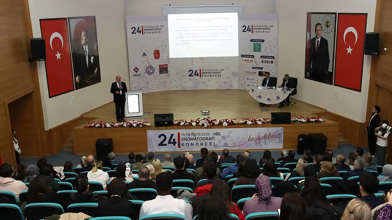 AİÇÜ’de bilim maratonu başladı: Kromatografi alanının önde gelen isimleri Ağrı’da buluştu