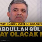 Abdullah Gül Aday Olacak mı? Bülent Arınç Açıklıyor