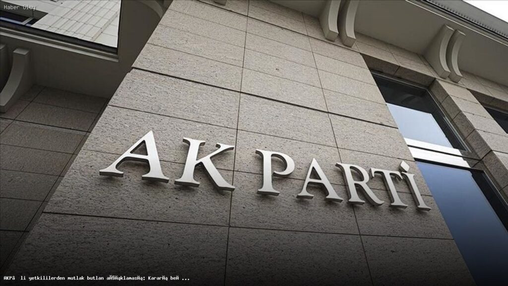 AKP’li Yetkililerden Mutlak Butlan Açıklaması: İtiraz Yolları Açık