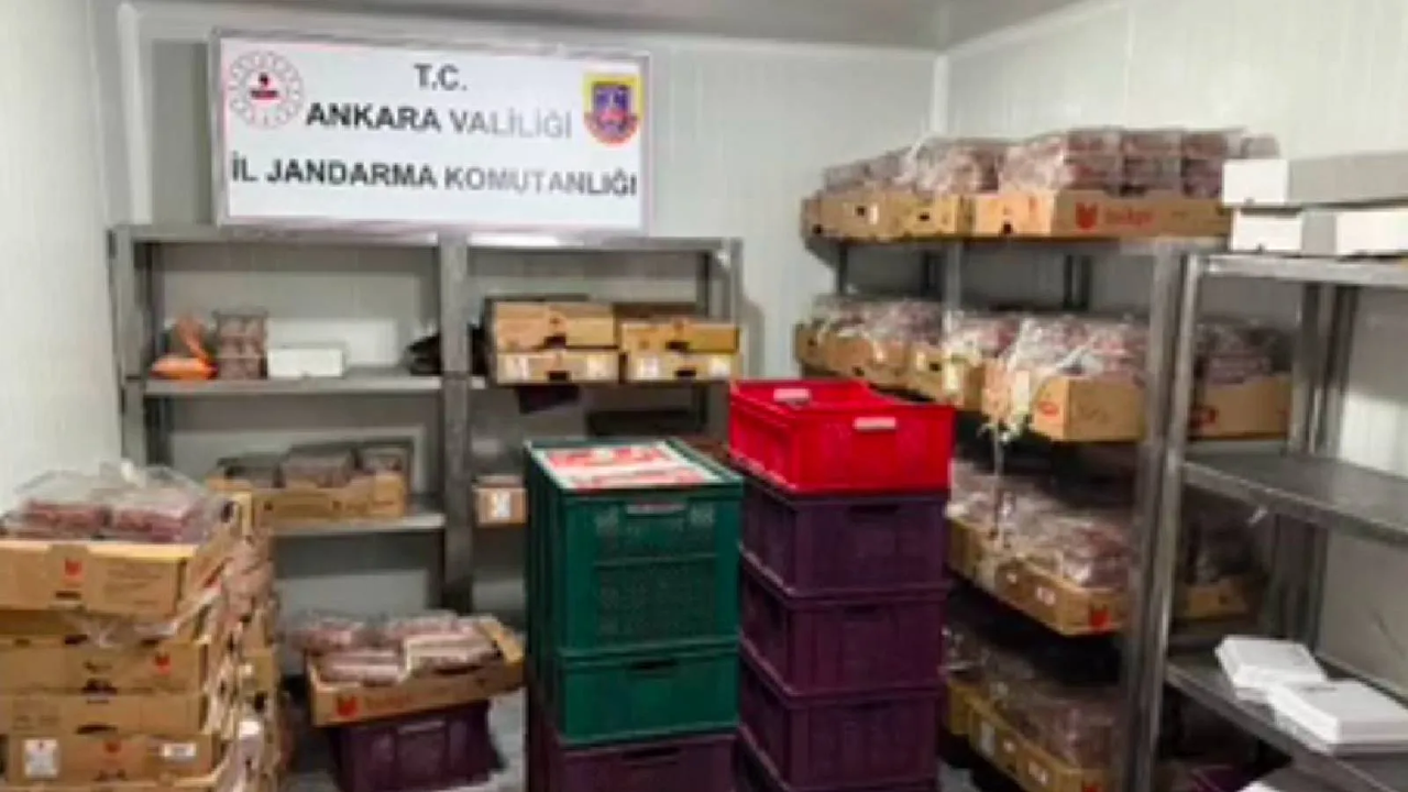 Ankara’da Sağlıksız Et Ürünlerine El Konuldu: 40 Ton