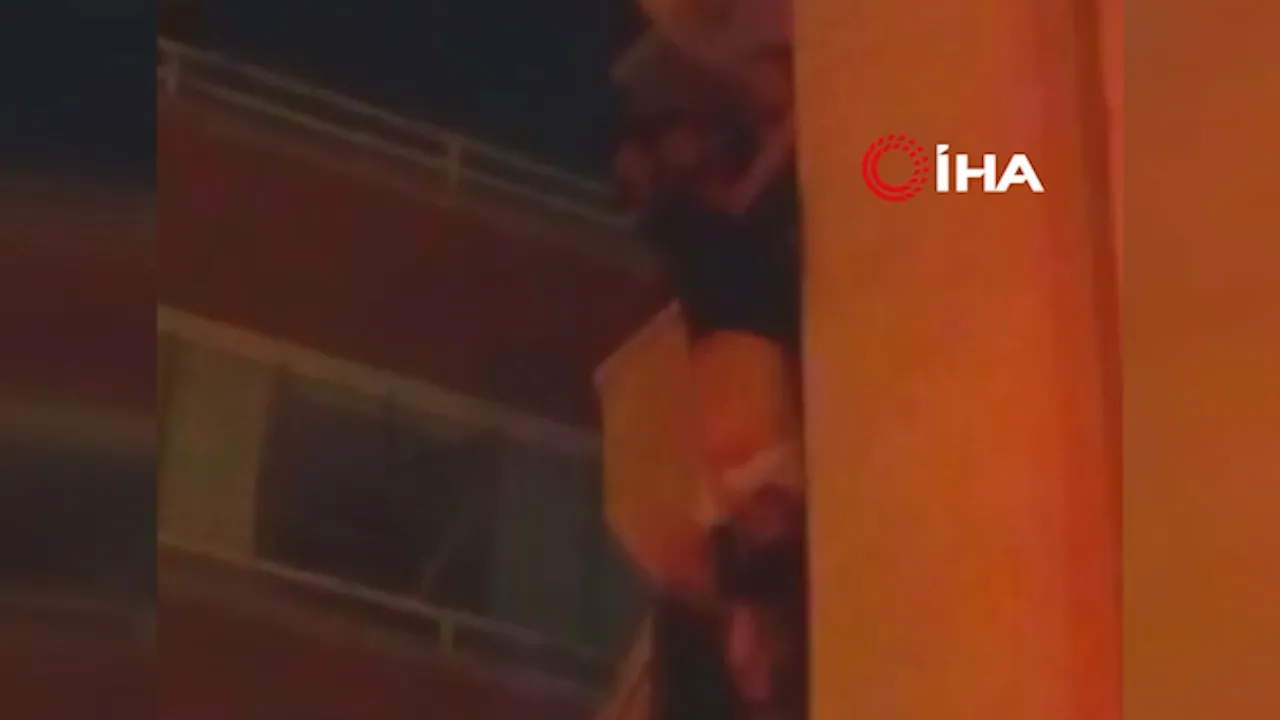 Ankara’da Balkondan Düşme Tehlikesi: Olay Anı