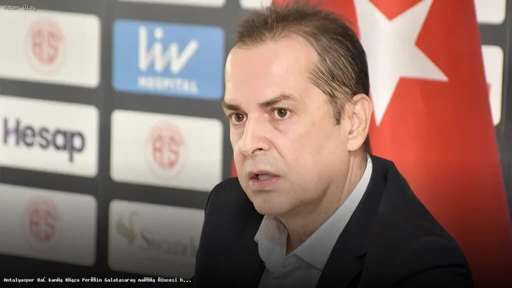 Antalyaspor’un Galatasaray Maçı Hedefleri ve Beklentileri