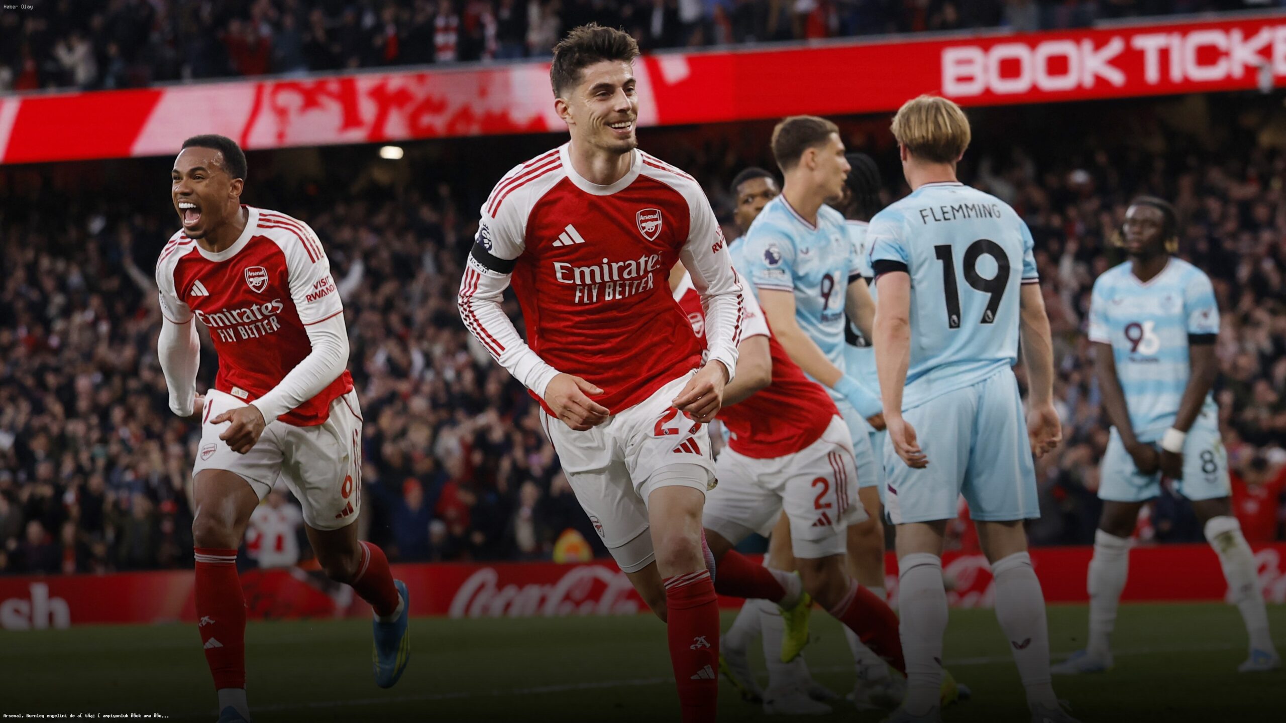 Arsenal, Burnley engelini de aştı: Şampiyonluk çok ama çok yakın