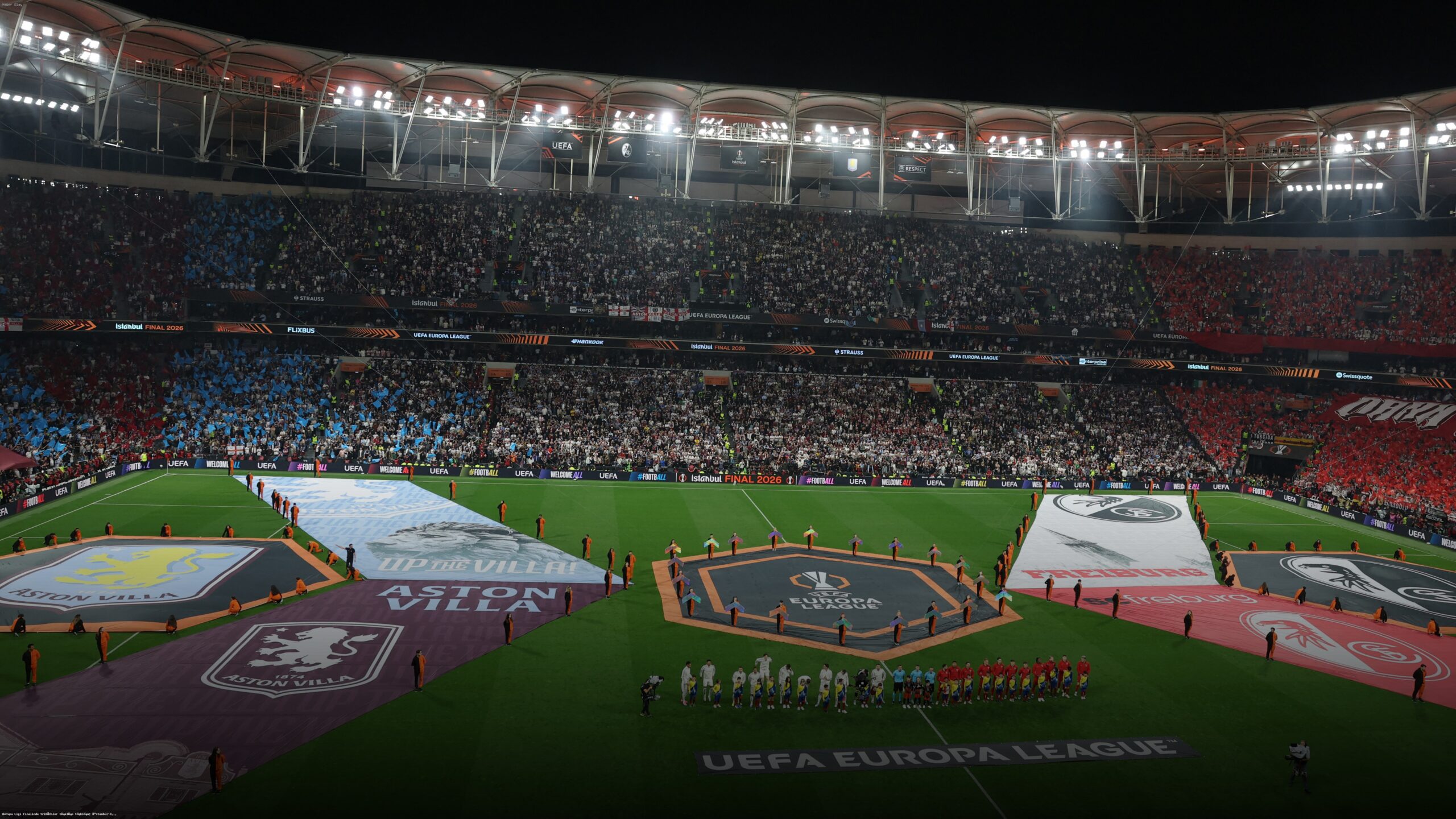 İstanbul’da Avrupa Ligi Finali: Tribünler Dolu, Atmosfer Büyüleyici