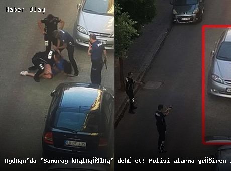 Aydın’da ‘Samuray kılıçlı’ dehşet! Polisi alarma geçiren genç kız etkisiz hale getirildi