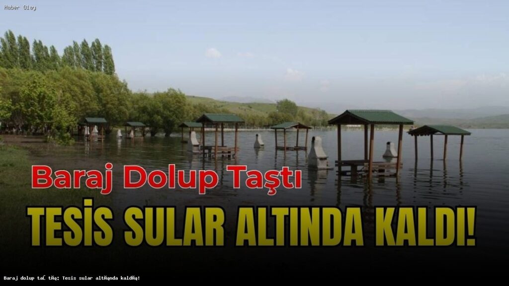 Kılıçkaya Barajı Taştı: Tesisler Sular Altında Kaldı!