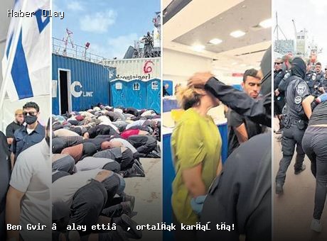İsrail’de Ben Gvir’in Provokatif Eylemleri Tepki Çekti
