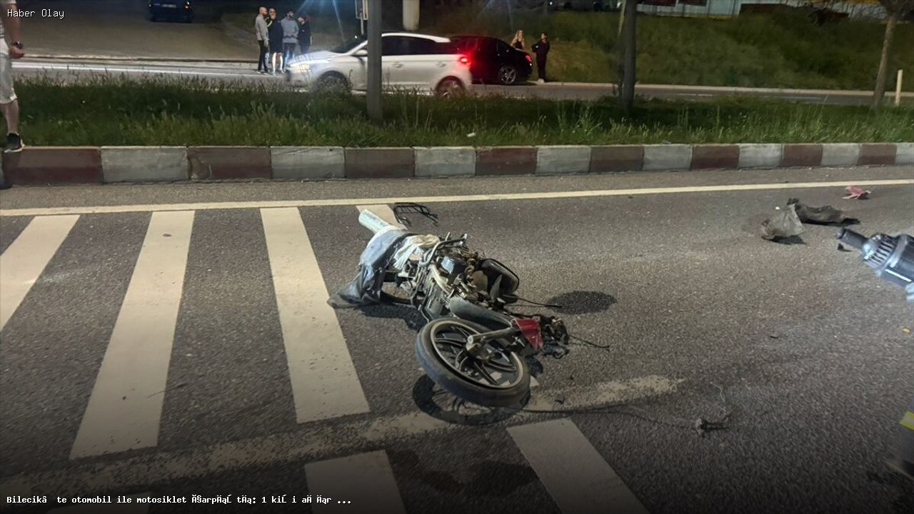 Bilecik’te Motosiklet ve Otomobil Çarpıştı: Yaralılar Hastaneye Sevk Edildi