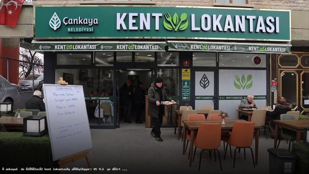 Çankaya’da Yeni Kent Lokantası: Uygun Fiyatlı Yemek Seçenekleri