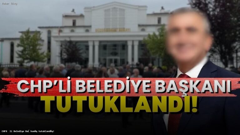CHP’li Belediye Başkanı Fikret Albayrak tutuklandı