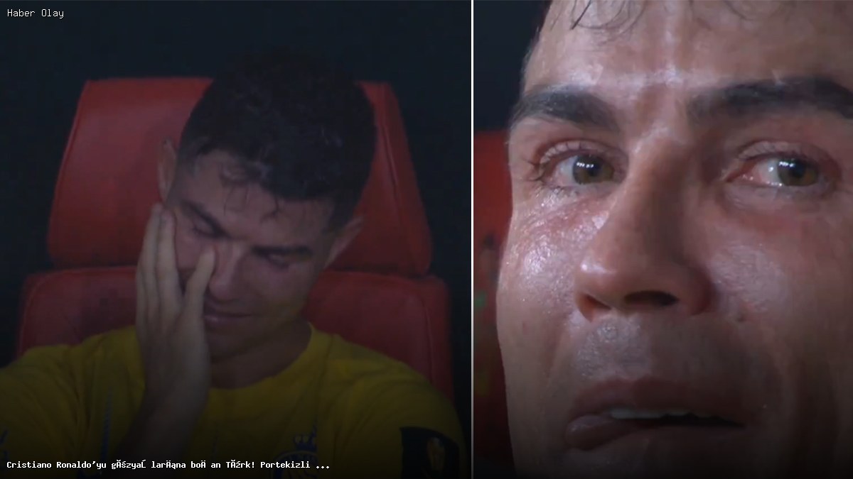 Cristiano Ronaldo’yu gözyaşlarına boğan Türk! Portekizli yıldız hüngür hüngür ağladı