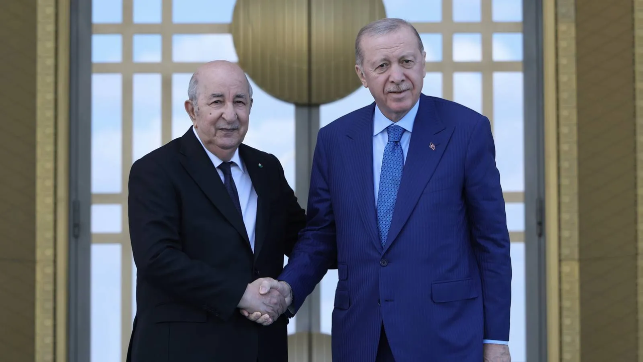 Erdoğan, Cezayir ile iş birliğini güçlendireceklerini açıkladı
