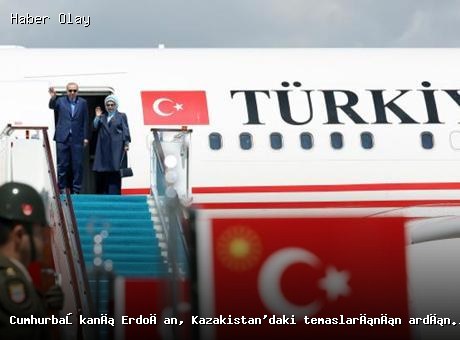 Cumhurbaşkanı Erdoğan, Kazakistan’daki temaslarının ardından yurda döndü