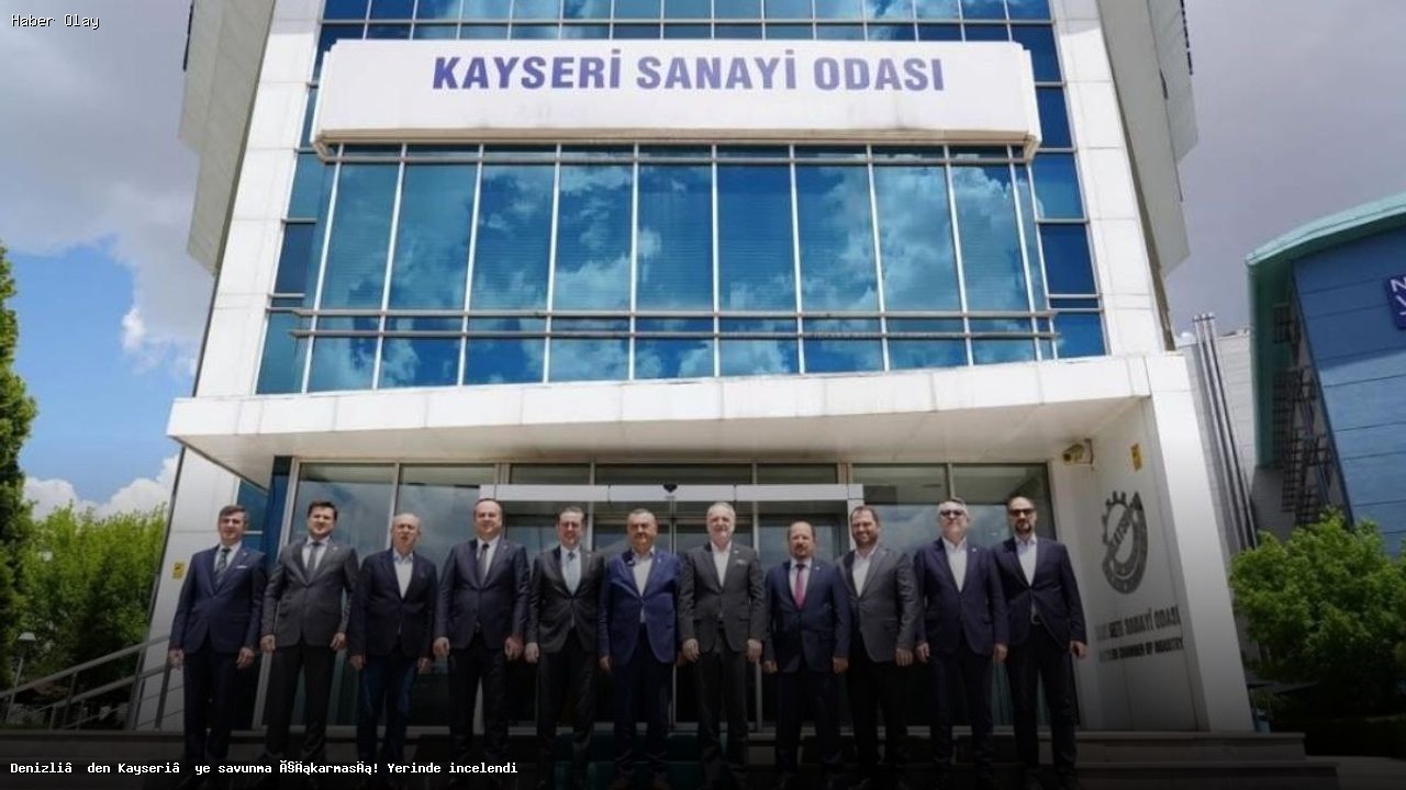 Denizli Sanayi Heyeti, Kayseri Savunma Firmalarını İnceledi