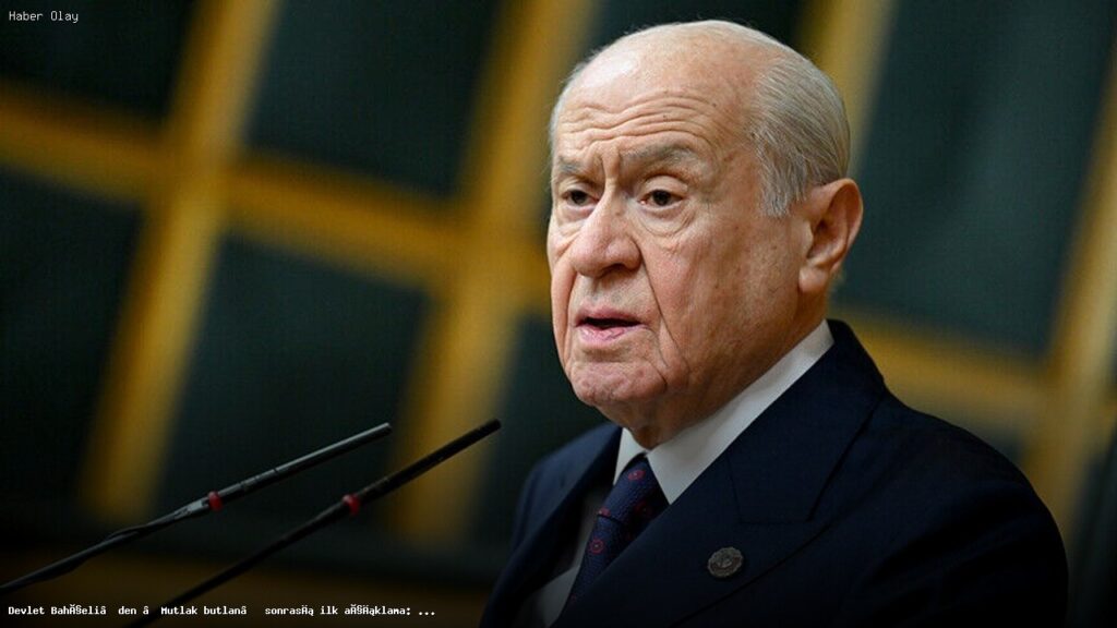 Devlet Bahçeli: CHP’nin geleceği uzlaşı ile çizilmeli