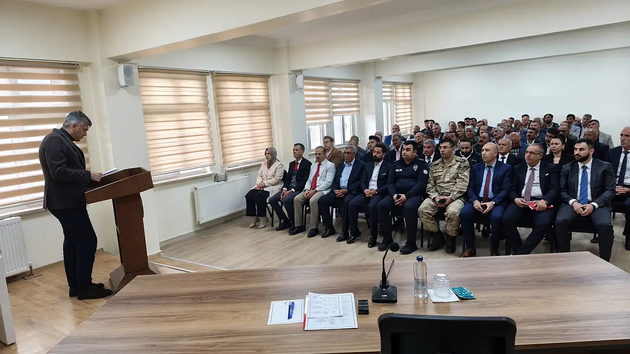 Diyadin’de 2025 ve 2026 Yılı Köy Yatırımları Görüşüldü