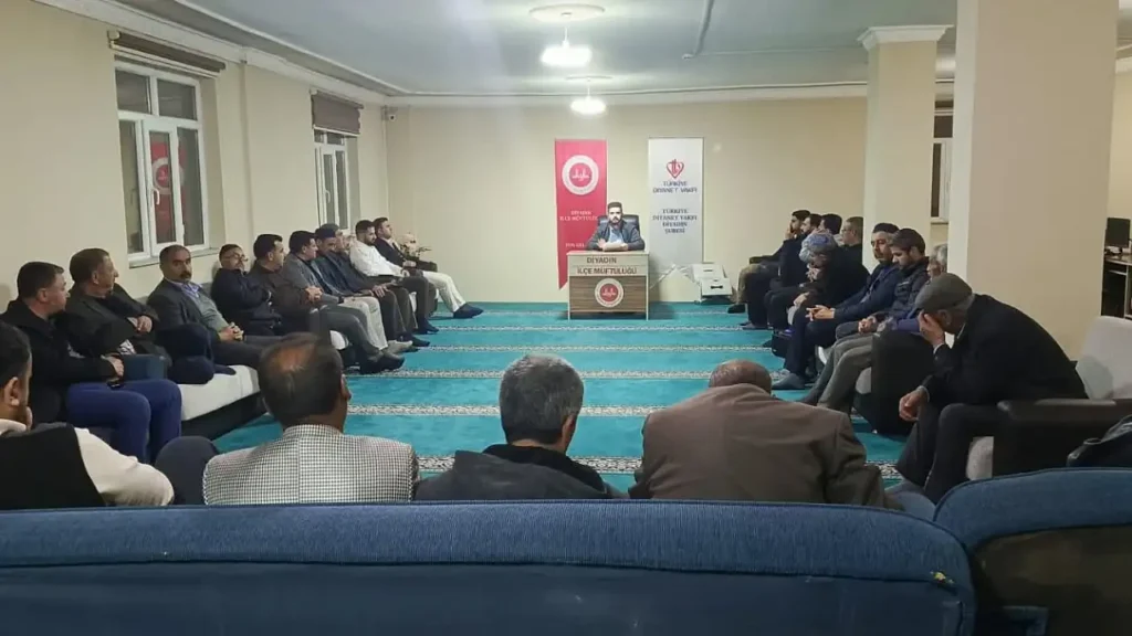 Diyadin’de Manevi Sohbet: İman ve İstikamet Konuşuldu