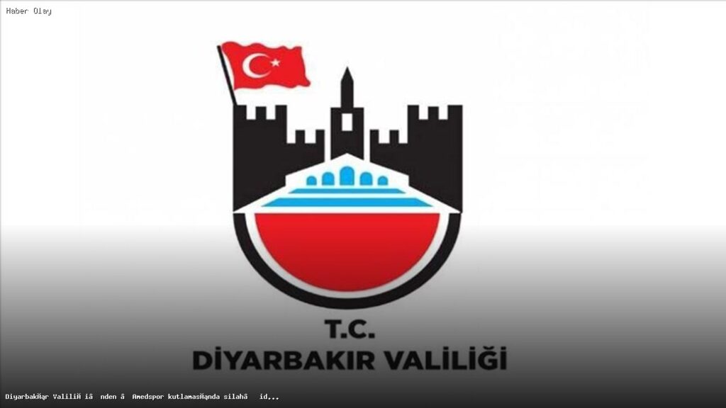 Amedspor Kutlamalarında Silah İddialarına Valilikten Yanıt