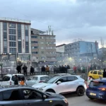 Doğubayazıt’ta Amedspor coşkusu konvoy ve havai fişeklerle yaşandı