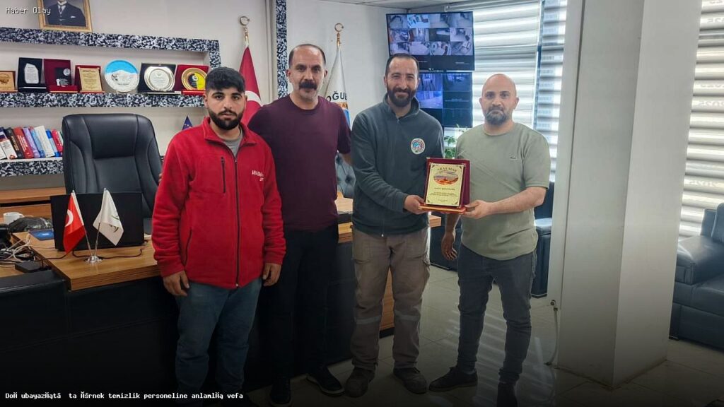 Rıfat Pazik’e Doğubayazıt’tan Anlamlı Vefa Ödülü