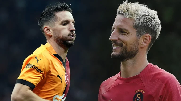Dries Mertens İstanbul’da, Galatasaray’ı Destekliyor