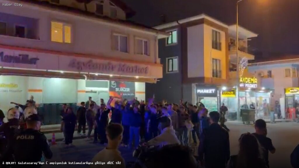 Galatasaray Şampiyonluk Kutlamalarında Neler Oldu?