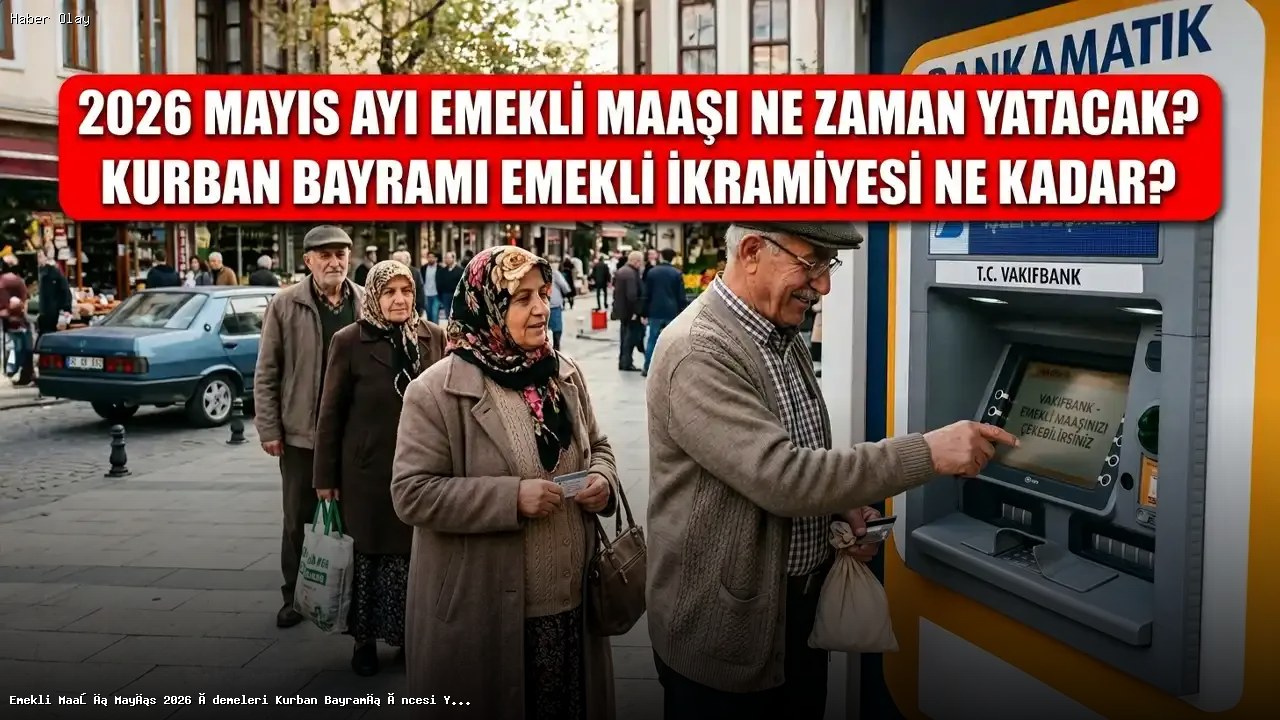 Emekli Maaşları Mayıs 2026 Bayram Öncesi Ödenecek mi?