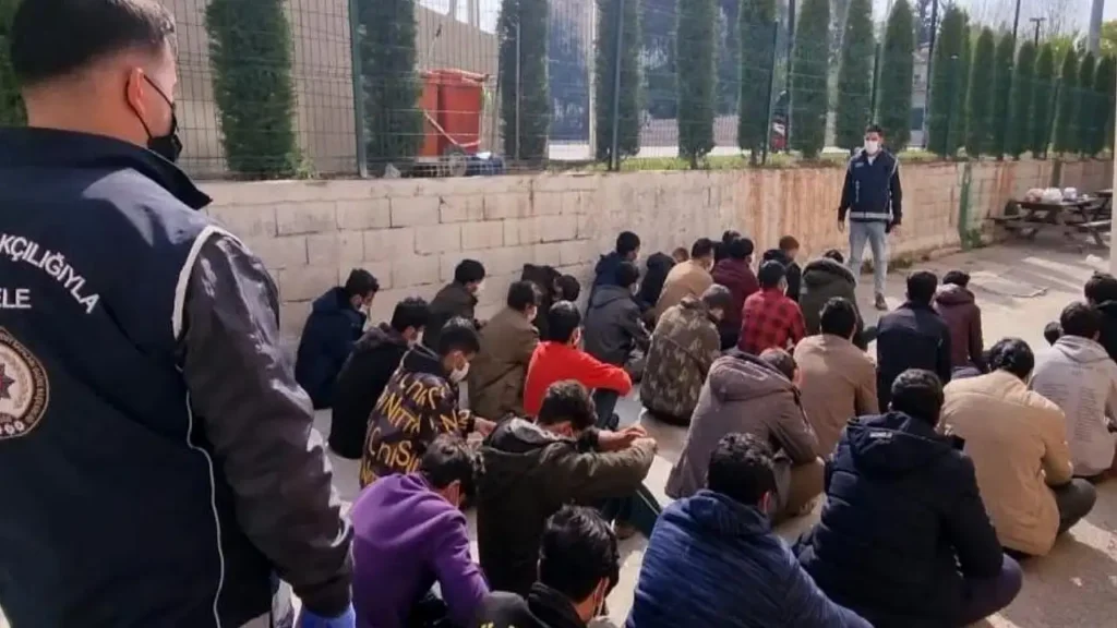Erzurum’da Düzensiz Göçmenler İçin Operasyon: 73 Kişi Yakalandı