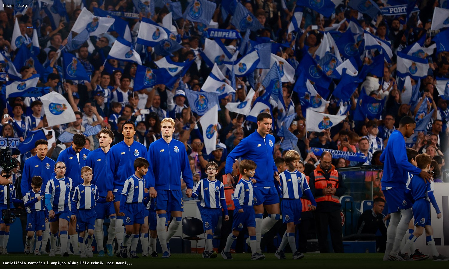Porto, Farioli ile Şampiyonluk Yaşadı: Mourinho’dan Kutlama