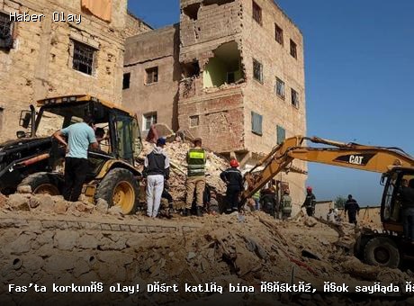 Fas’ta Dört Katlı Bina Çöktü: 11 Ölü, 6 Yaralı