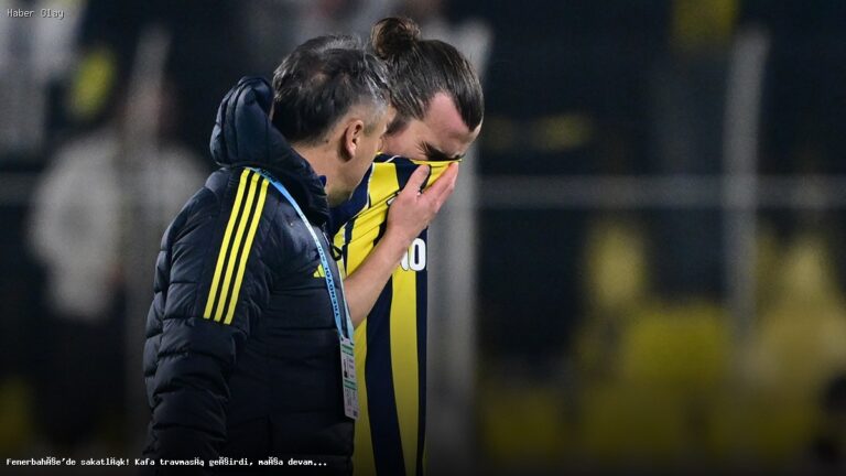Fenerbahçe’de Şok Sakatlık! Kafa Travması Geçiren Oyuncu Maçı Terk Etti