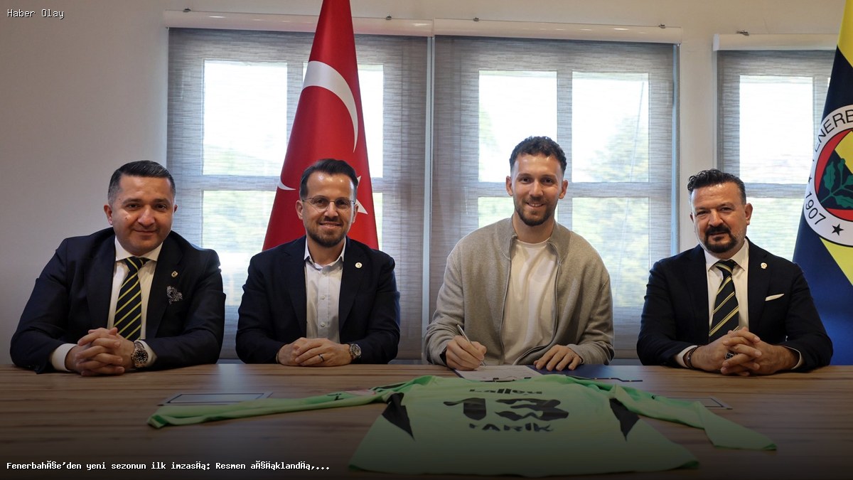 Fenerbahçe’den yeni sezonun ilk imzası: Resmen açıklandı, 3 yıllık anlaşma