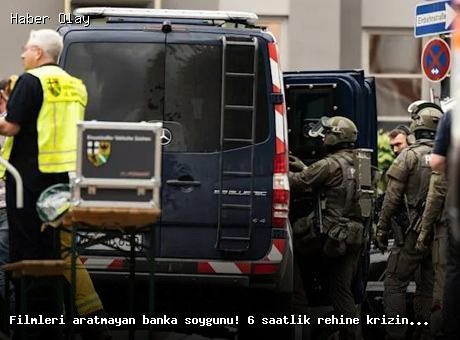 Almanya’da 6 Saatlik Rehine Krizi: Soyguncular Kaçtı